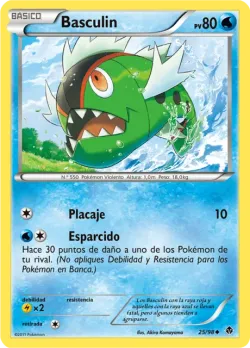 Basculin #25/98 · Pokémon