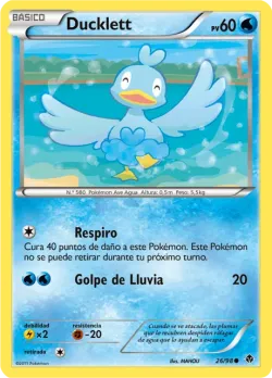 Ducklett #26/98 · Pokémon