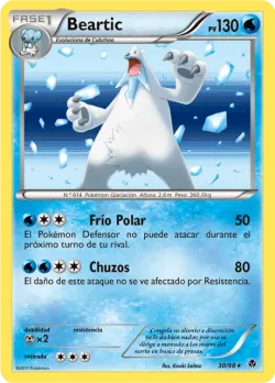 Beartic #30/98 · Pokémon