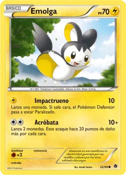 Emolga #32/98 · Pokémon