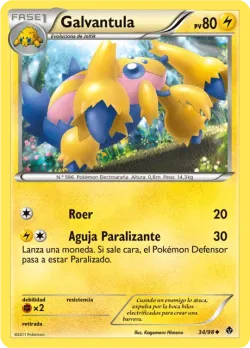 Galvantula #34/98 · Pokémon
