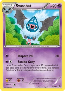 Swoobat #37/98 · Pokémon