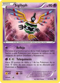 Sigilyph #41/98 · Pokémon