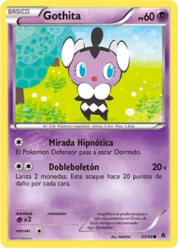 Gothita #43/98 · Pokémon