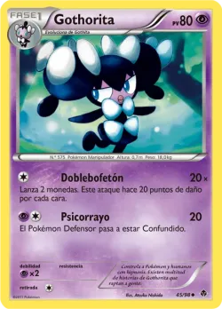 Gothorita #45/98 · Pokémon