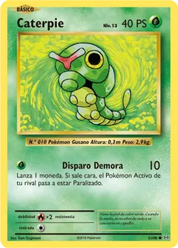 Caterpie #3/108 · Pokémon
