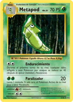 Metapod #4/108 · Pokémon