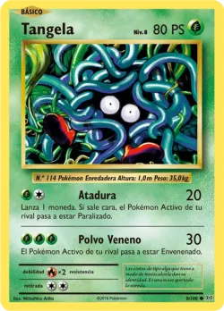 Tangela #8/108 · Pokémon