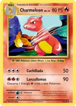 Charmeleon #10/108 · Pokémon