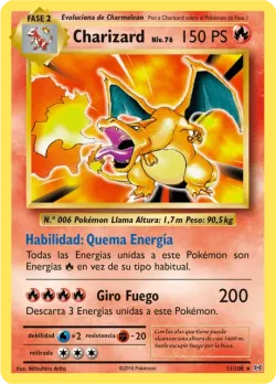 Charizard #11/108 · Pokémon