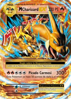 M Charizard-EX #13/108 · Pokémon