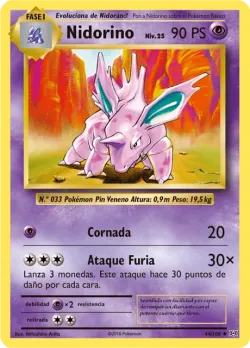Nidorino #44/108 · Pokémon
