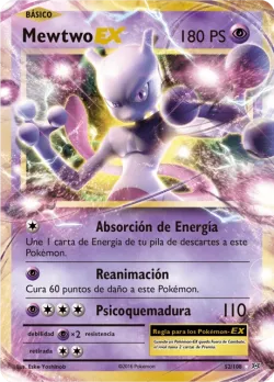 Mewtwo-EX #52/108 · Pokémon