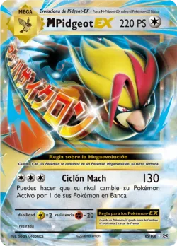 M Pidgeot-EX #65/108 · Pokémon
