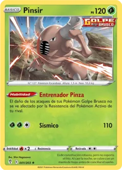 Pinsir #001/203 · Pokémon
