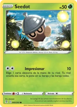 Seedot #005/203 · Pokémon