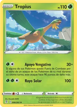 Tropius #006/203 · Pokémon