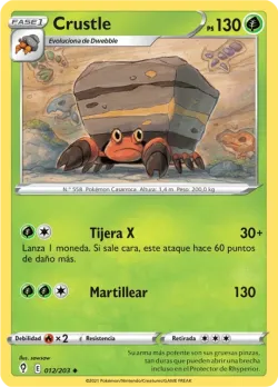 Crustle #012/203 · Pokémon