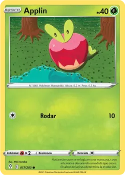 Applin #017/203 · Pokémon