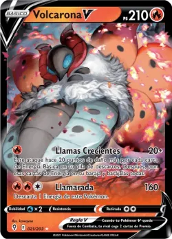 Volcarona V #021/203 · Pokémon
