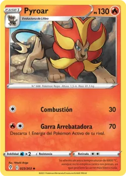Pyroar #023/203 · Pokémon