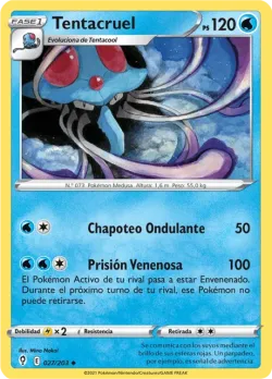 Tentacruel #027/203 · Pokémon