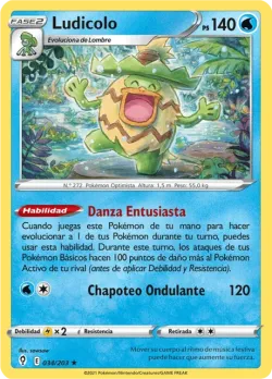 Ludicolo #034/203 · Pokémon
