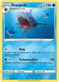 Sharpedo #036/203 · Pokémon
