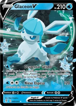Glaceon V #040/203 · Pokémon