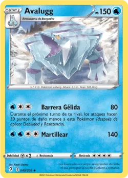 Avalugg #045/203 · Pokémon