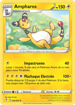 Ampharos #056/203 · Pokémon