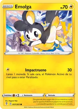 Emolga #057/203 · Pokémon