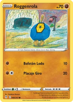 Roggenrola #086/203 · Pokémon