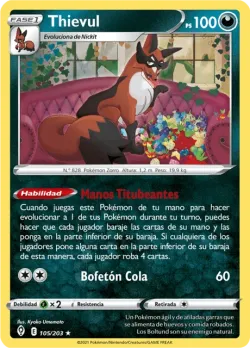 Thievul #105/203 · Pokémon
