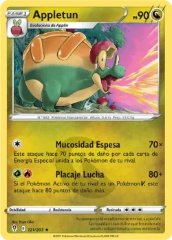 Appletun #121/203 · Pokémon