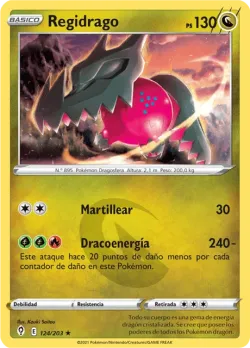 Regidrago #124/203 · Pokémon