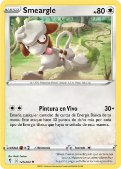 Smeargle #128/203 · Pokémon
