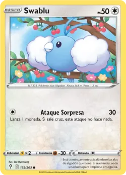 Swablu #132/203 · Pokémon