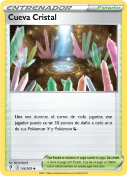 Crystal Cave #144/203 · Pokémon
