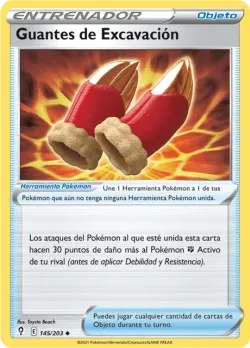 Digging Gloves #145/203 · Pokémon