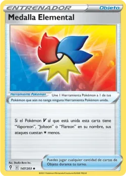 Elemental Badge #147/203 · Pokémon