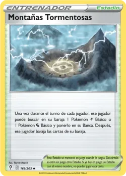 Stormy Mountains #161/203 · Pokémon