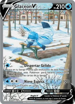 Glaceon V #175/203 · Pokémon