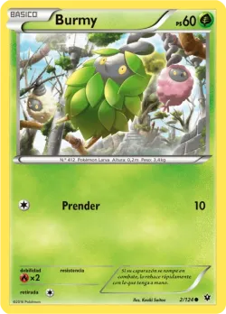 Burmy #2/124 · Pokémon