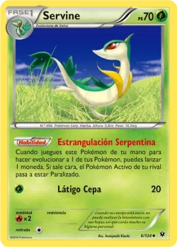 Servine #6/124 · Pokémon