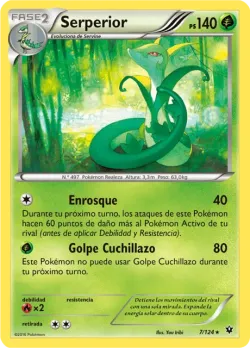 Serperior #7/124 · Pokémon