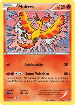 Moltres #9/124 · Pokémon
