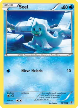 Seel #15/124 · Pokémon