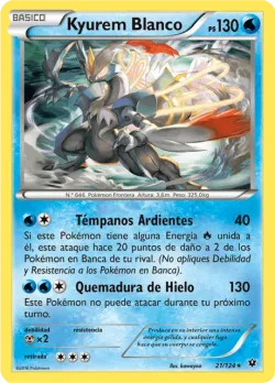 White Kyurem #21/124 · Pokémon