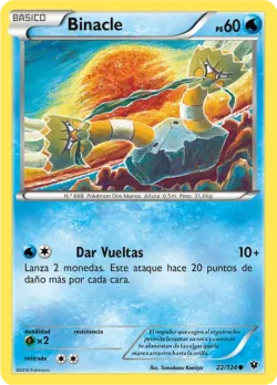 Binacle #22/124 · Pokémon